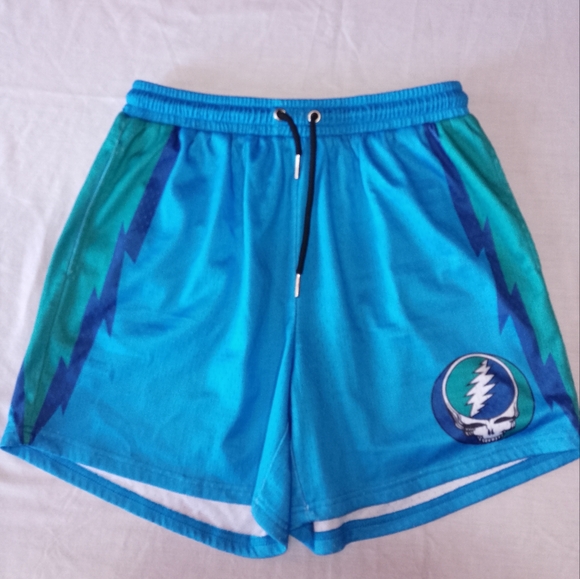 Grateful Dead Mesh Lined Athletic Shorts Section 119 Unisex - Picture 1 of 5